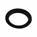 American Imaginations Round Black Overflow Gasket in Rubber AI-37838